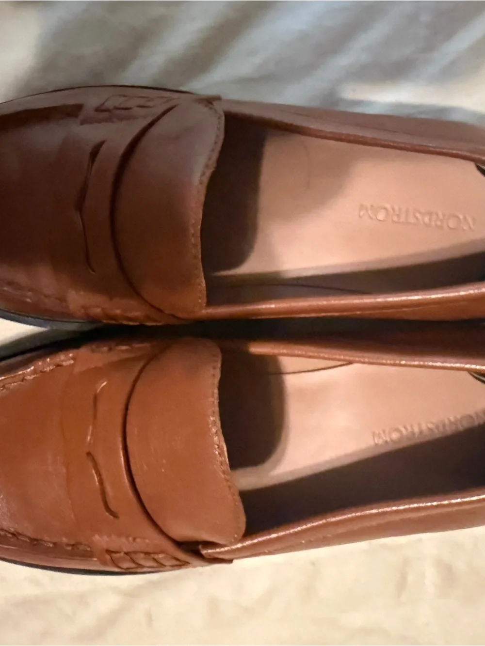 Kid Penny Loafers in Brown